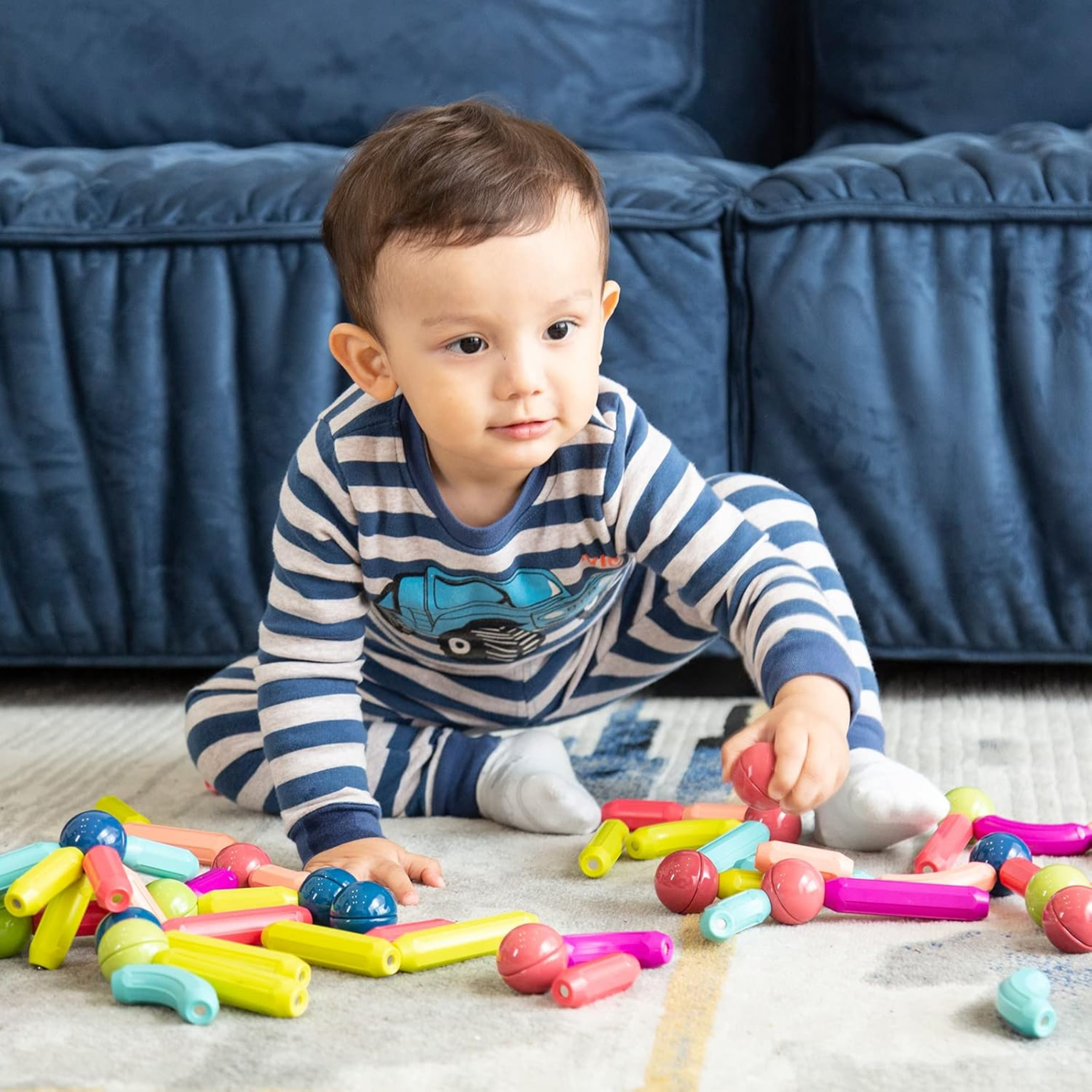 🎊Juego de Bloques Construcción Magnéticos👶