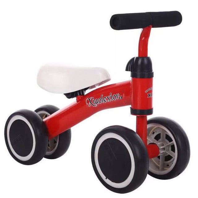 🚲 BICICLETA DE APRENDIZAJE 4 RUEDAS NIÑOS👶