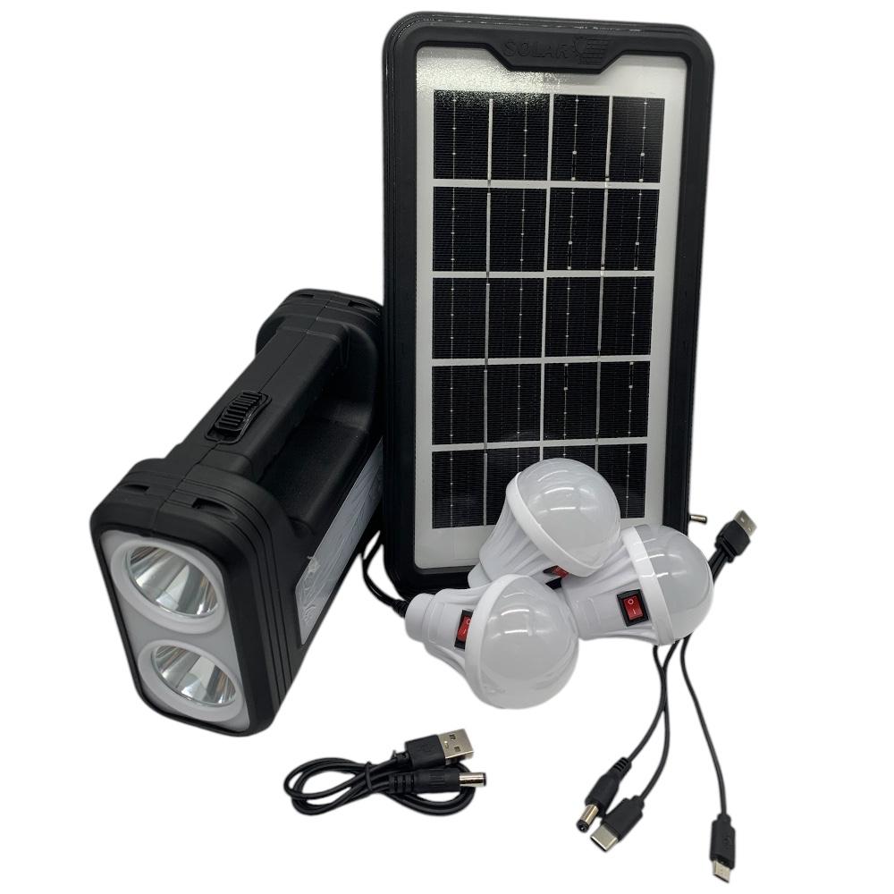 🔋 KIT SOLAR DE EMERGENCIA RECARGABLE PORTATIL ☀️🌟